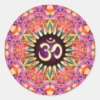 OM Light Fearless Berry Spiritual Healing Sticker