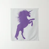 Purple Unicorn Tapestry