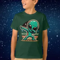 Funny Extraterrestrial Alien Dabbing T-Shirt