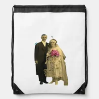 Till Death Do Us Part Meme Classic Style Drawstring Bag