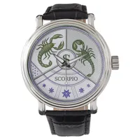 Scorpio sign of the zodiac watch