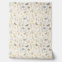 Wildflower Meadow Petite - Soft Cream & Multi Wallpaper