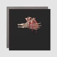 My Heart Is Your Hands Classic Style Car Magnet