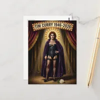 Tim Curry 1946-2026 Memorial Fan Art Postcard