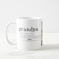 Love You Grandpa Mug |Two Photo Handwritten Coffee