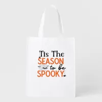 Tis The Season To Be Spooky Grocery Bag
