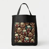 Horrifying Clowns Halloween  Tote Bag