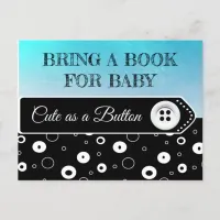 Bring a Book for Baby Baby Shower Card