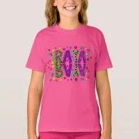 Girl's Name Raya Stars and Hearts  T-Shirt