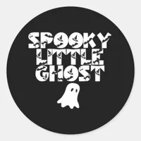 Spooky Halloween Classic Round Sticker