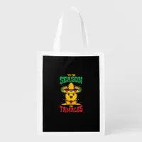 Tis Season For Tamales Mexican Christmas Holiday Grocery Bag