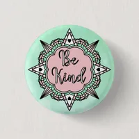 Be Kind | Mint Green and Pink