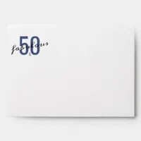 50 and Fabulous Birthday Personalized Envelope