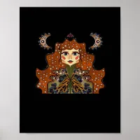 Whimsigoth Portrait Classic Poster