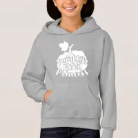 Pumpkin Patch Princess Typography  Hoodie