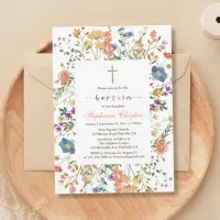 Wildflower Floral Baptism