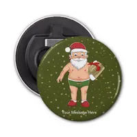 Funny Dirty Santa Christmas Collection Paper Cups Bottle Opener