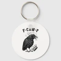 F Caw F No Kings In America Creative Style Keychain