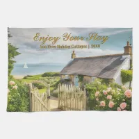 Vacation Let Holiday Home Rental Cottage Photo Kitchen Towel