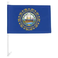 New Hampshire State Car Flag