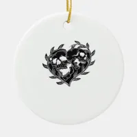 Til Death Do Us Classic Ceramic Ornament