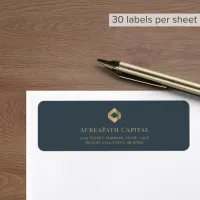 Modern Business Return Address Labels