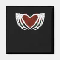 Skeletal Heart  Magnet