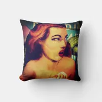 What the Horror Throw Pillow