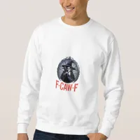 F-Caw-F Classic Retro Graphic Sweatshirt