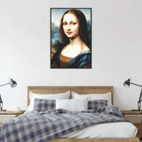 Mona Lisa portrait Canvas Print