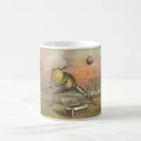 Smoking Frog Playing Baseball Coffee Mug