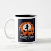 Namaste Witches Two-Tone Coffee Mug