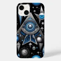 Ancient symbols in vibrant colours Case-Mate iPhone 14 case