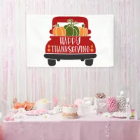 Thanksgiving Truck Banner