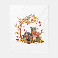 It’s Fall Y’all Pumpkin Lover Halloween Thanksgivi Fleece Blanket