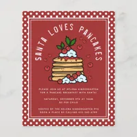 BUDGET Santa Loves Pancakes School PTA Fundraiser 