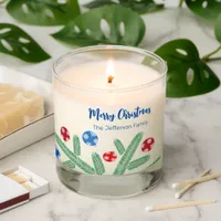 Modern Christmas tree branch decorations Scented Candle