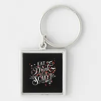 Savage Halloween Spooky Aesthetic Graphic Style Keychain