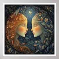 Gemini Zodiac Birth Sign Astrology Celestial