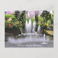 Cupids Water fountains Funchal, Madeira (Portugal) Postcard