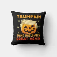 Trumpkin - Make Halloween Great Again Classic Throw Pillow