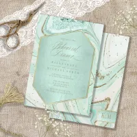 Abstract Agate Rehearsal Dinner Mint ID827