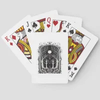 Goblincore Fantasy Gate To  Classic Poker Cards