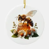 Honeybee, Flowers and Honey