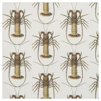 Vintage Lobster Fabric