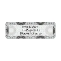Mandala Return Address Labels