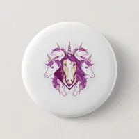 Unicorn mandala button