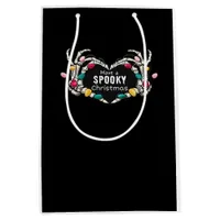 Have A Spooky Christmas Classic - Skeleton Hand He Medium Gift Bag