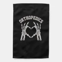 Orthopedics Skeleton Hand Heart Ortho Nurse Rn Cre Garden Flag