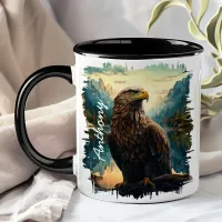 Eagle in Mountain Wilderness  Mug